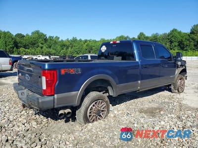 Trzecie zdjęcie samochodu z tyłu: 2019 FORD F350 SUPER DUTY VIN:1FT8W3BT5KEC65951 - miniatura