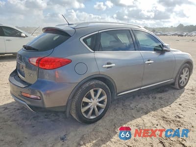 Trzecie zdjęcie samochodu z tyłu: 2017 INFINITI QX50 BASE VIN:JN1BJ0RP2HM382383 - miniatura