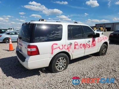 Trzecie zdjęcie samochodu z tyłu: 2012 FORD EXPEDITION LIMITED VIN:1FMJU2A56CEF53141 - miniatura