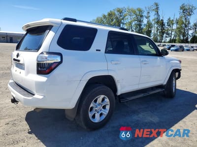 Trzecie zdjęcie samochodu z tyłu: 2023 TOYOTA 4RUNNER SR5 PREMIUM VIN:JTENU5JR1P6161822 - miniatura