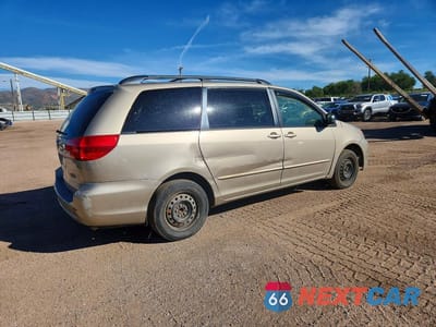 Trzecie zdjęcie samochodu z tyłu: 2004 TOYOTA SIENNA LE 7 PASSENGER VIN:5TDZA23C04S045500 - miniatura