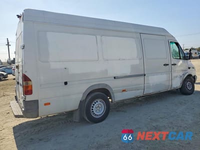 Trzecie zdjęcie samochodu z tyłu: 2005 DODGE SPRINTER 2500 DELIVERY VAN VIN:WD2PD744855745886 - miniatura