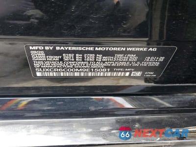 Zdjęcie 13 z 13 samochodu: 2021 BMW X5 XDRIVE40I VIN:5UXCR6C00M9E15081 - miniatura