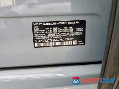 Zdjęcie 13 z 13 samochodu: 2023 BMW X7 XDRIVE40I VIN:5UX23EM07P9N62750 - miniatura