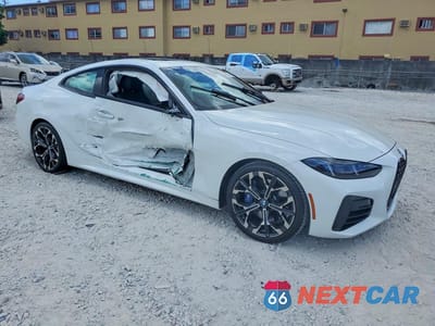 Czwarte zdjęcie samochodu z boku: 2025 BMW 430I VIN:WBA43DA01SCU13803 - miniatura