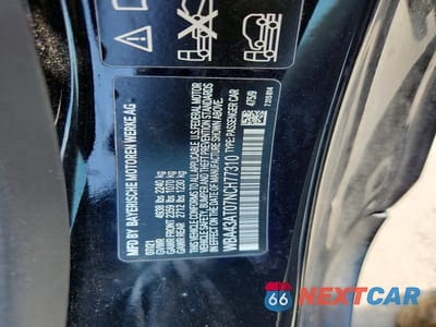 Zdjęcie 12 z 12 samochodu: 2022 BMW 430XI VIN:WBA43AT07NCH77310 - miniatura