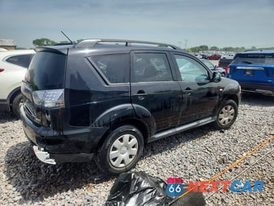 Trzecie zdjęcie samochodu z tyłu: 2011 MITSUBISHI OUTLANDER ES VIN:JA4AS2AW1BU013522 - miniatura