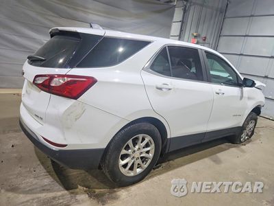 Trzecie zdjęcie samochodu z tyłu: 2021 CHEVROLET EQUINOX LT VIN:3GNAXUEVXMS170075 - miniatura