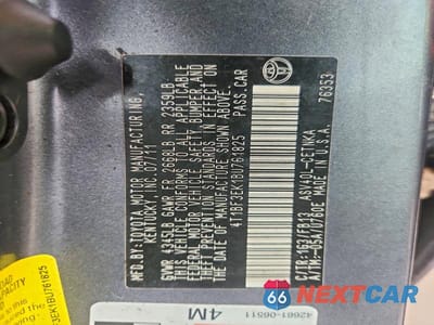 Zdjęcie 12 z 12 samochodu: 2011 TOYOTA CAMRY LE VIN:4T1BF3EK1BU761825 - miniatura