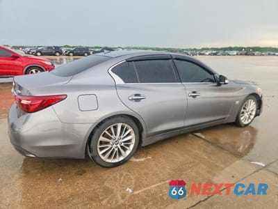 Trzecie zdjęcie samochodu z tyłu: 2020 INFINITI Q50 3.0T LUXE VIN:JN1EV7AP6LM205477 - miniatura