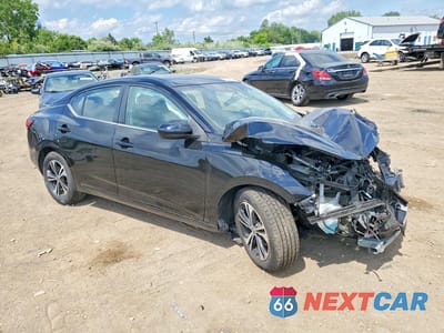 Czwarte zdjęcie samochodu z boku: 2022 NISSAN SENTRA SV VIN:3N1AB8CV3NY317243 - miniatura