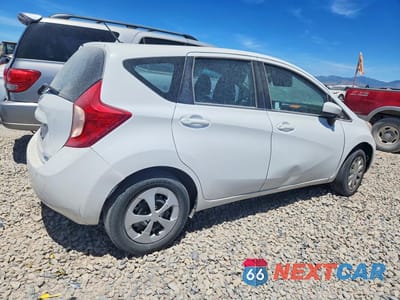 Trzecie zdjęcie samochodu z tyłu: 2016 NISSAN VERSA NOTE S PLUS VIN:3N1CE2CP0GL367287 - miniatura