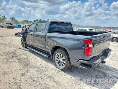 Drugie zdjęcie samochodu z przodu: 2021 CHEVROLET SILVERADO K1500 RST VIN:1GCUYEED4MZ426763 - miniatura