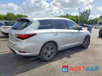 Trzecie zdjęcie samochodu z tyłu: 2019 INFINITI QX60 LUXE VIN:5N1DL0MN3KC506269 - miniatura