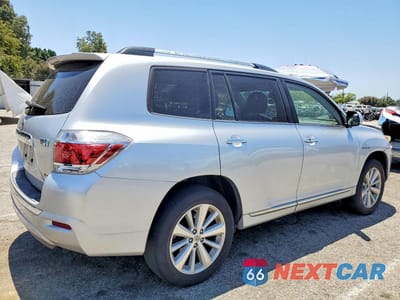 Trzecie zdjęcie samochodu z tyłu: 2012 TOYOTA HIGHLANDER HYBRID LIMITED VIN:JTEDC3EH2C2004094 - miniatura