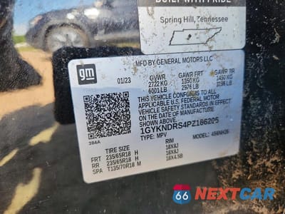 Zdjęcie 12 z 12 samochodu: 2023 CADILLAC XT5 PREMIUM LUXURY VIN:1GYKNDRS4PZ166205 - miniatura