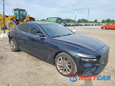 Czwarte zdjęcie samochodu z boku: 2022 GENESIS G70 2.0T VIN:KMTG34TA6NU095845 - miniatura