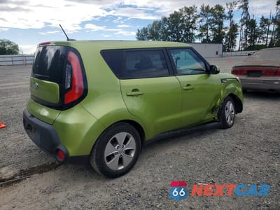 Trzecie zdjęcie samochodu z tyłu: 2014 KIA SOUL BASE VIN:KNDJN2A25E7743396 - miniatura