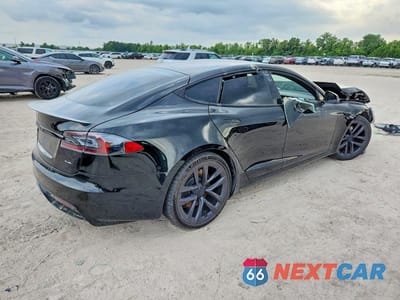 Trzecie zdjęcie samochodu z tyłu: 2021 TESLA MODEL S VIN:5YJSA1E68MF439365 - miniatura