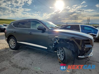 Czwarte zdjęcie samochodu z boku: 2025 GENESIS GV80 STANDARD VIN:KMUHFESB6SU236576 - miniatura