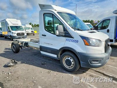 Czwarte zdjęcie samochodu z boku: 2020 FORD TRANSIT T-350 VIN:1FDBW5Z82LKB80342 - miniatura