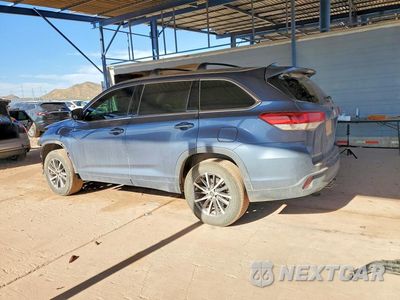 Drugie zdjęcie samochodu z przodu: 2017 TOYOTA HIGHLANDER XLE VIN:5TDKZRFH8HS217336 - miniatura