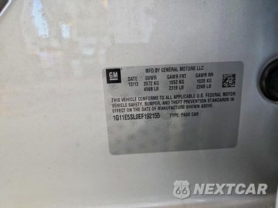 Zdjęcie 12 z 12 samochodu: 2014 CHEVROLET MALIBU 2LT VIN:1G11E5SL0EF192155 - miniatura
