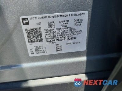 Zdjęcie 13 z 13 samochodu: 2024 GMC TERRAIN SLE VIN:3GKALMEG4RL208797 - miniatura