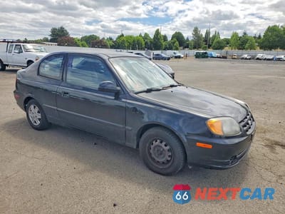 Czwarte zdjęcie samochodu z boku: 2005 HYUNDAI ACCENT GS VIN:KMHCG35C95U330261 - miniatura
