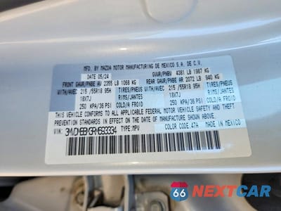 Zdjęcie 13 z 13 samochodu: 2024 MAZDA CX-30 VIN:3MVDMBBM3RM693334 - miniatura