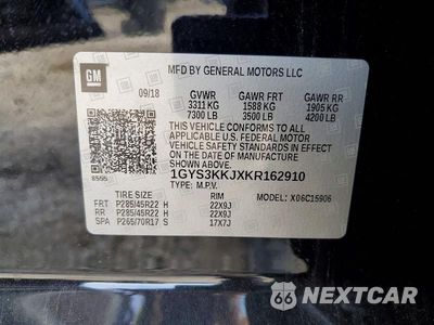 Zdjęcie 13 z 13 samochodu: 2019 CADILLAC ESCALADE ESV PLATINUM VIN:1GYS3KKJXKR162910 - miniatura