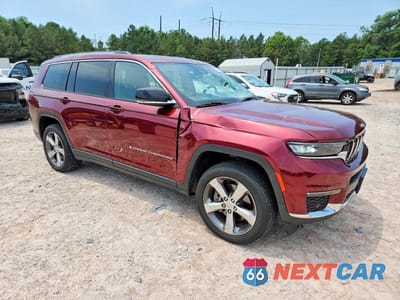 Czwarte zdjęcie samochodu z boku: 2021 JEEP GRAND CHEROKEE L LIMITED VIN:1C4RJKBG8M8113714 - miniatura