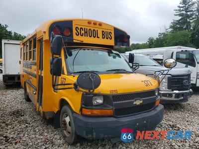 2011 CHEVROLET EXPRESS G3 - SCHOOL BUS 1GB3G3BG1B1145585 - główne zdjęcie licytacji z USA - miniatura