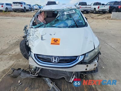 Piąte zdjęcie samochodu w środku: 2013 HONDA CIVIC HYBRID L VIN:19XFB4F32DE002861 - miniatura