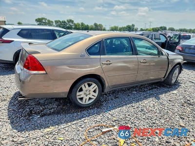 Trzecie zdjęcie samochodu z tyłu: 2006 CHEVROLET IMPALA LT VIN:2G1WC581069140438 - miniatura