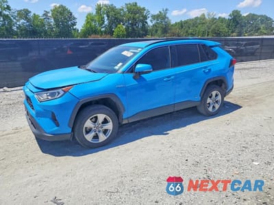 2019 TOYOTA RAV4 HYBRID XLE 2T3RWRFV2KW036736 - główne zdjęcie licytacji z USA - miniatura