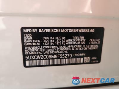 Zdjęcie 14 z 14 samochodu: 2021 BMW X7 XDRIVE40I VIN:5UXCW2C06M9F55279 - miniatura