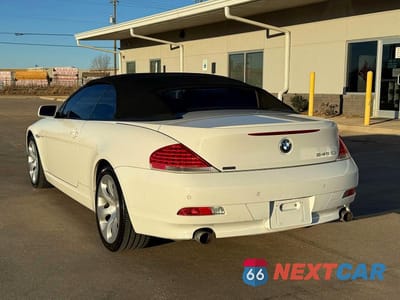 Trzecie zdjęcie samochodu z tyłu: 2004 BMW 645 CI AUTOMATIC VIN:WBAEK73454B322132 - miniatura