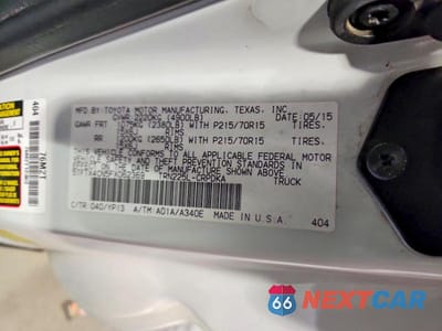 Zdjęcie 12 z 12 samochodu: 2015 TOYOTA TACOMA ACCESS CAB VIN:5TFTX4CN5FX062369 - miniatura