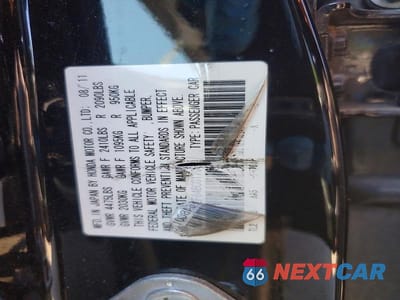 Zdjęcie 13 z 13 samochodu: 2011 ACURA TSX VIN:JH4CU2F64BC017005 - miniatura