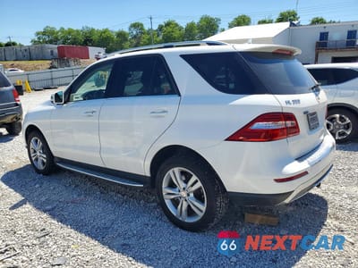 Drugie zdjęcie samochodu z przodu: 2015 MERCEDES-BENZ ML 350 4MATIC VIN:4JGDA5HB5FA441185 - miniatura