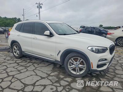 Czwarte zdjęcie samochodu z boku: 2018 BMW X3 XDRIVE30I VIN:5UXTR9C50JLD62250 - miniatura
