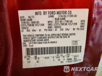 Zdjęcie 13 z 13 samochodu: 2016 FORD F350 SUPER DUTY VIN:1FTRF3B61GEA18853 - miniatura
