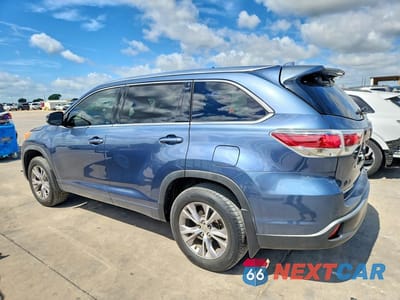 Drugie zdjęcie samochodu z przodu: 2014 TOYOTA HIGHLANDER XLE VIN:5TDKKRFH3ES037715 - miniatura