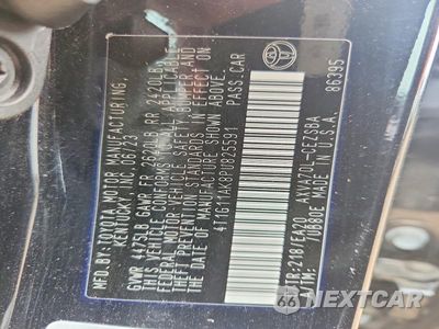 Zdjęcie 12 z 12 samochodu: 2023 TOYOTA CAMRY SE VIN:4T1G11AK8PU825591 - miniatura