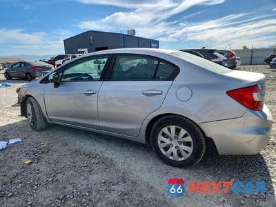 Drugie zdjęcie samochodu z przodu: 2012 HONDA CIVIC LX VIN:19XFB2F57CE007235 - miniatura