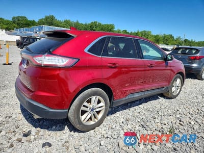 Trzecie zdjęcie samochodu z tyłu: 2015 FORD EDGE SEL VIN:2FMTK4J90FBC19670 - miniatura