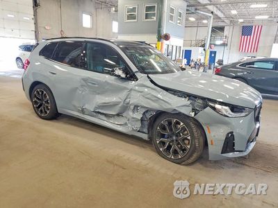 Czwarte zdjęcie samochodu z boku: 2026 BMW X3 30 XDRIVE VIN:5UX53GP04T9204956 - miniatura