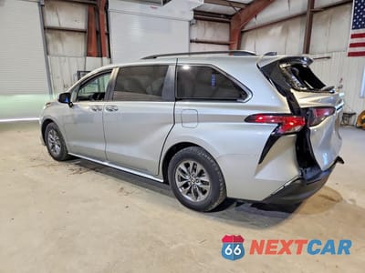 Drugie zdjęcie samochodu z przodu: 2021 TOYOTA SIENNA XLE VIN:5TDYRKEC0MS032330 - miniatura