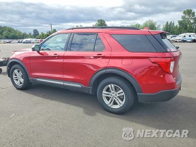 Drugie zdjęcie samochodu z przodu: 2020 FORD EXPLORER XLT VIN:1FMSK8DH0LGB74160 - miniatura